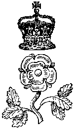 Badge (Rose and Crown)